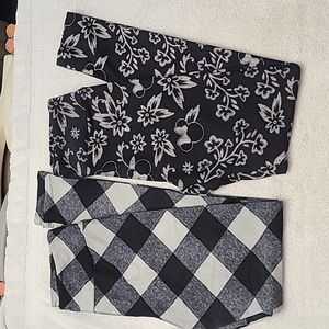 LuLaRoe Women's One-Size Buttery Soft Leggings NWOT Disney Minnie Mouse 🐭